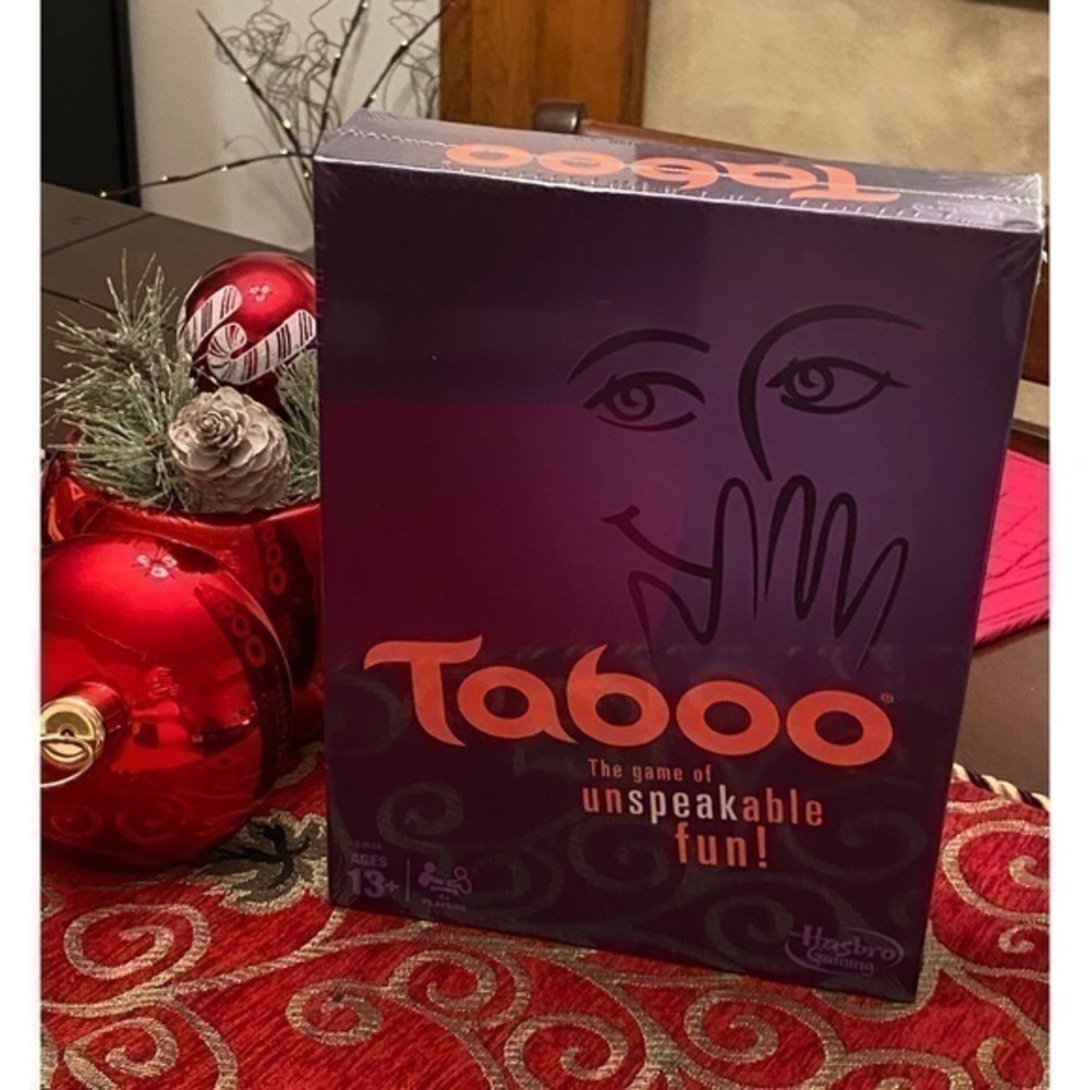 Taboo game new never opened